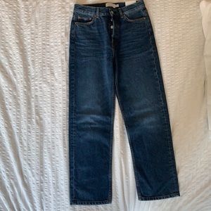NWT &Other Stories Straight High Rise Jeans